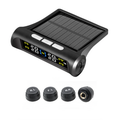 Sensor De Pressão De Pneu USB Com Carregamento Solar